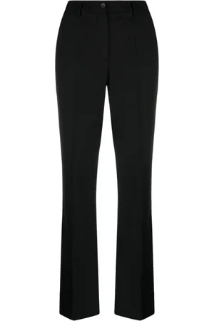 P.A.R.O.S.H. Wide Trousers, female, , Size: L Wool Blend Flared Trousers