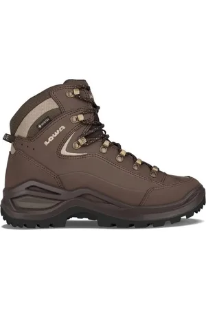 Lowa Trekking Boots, female, , Size: 9 US Renegade Evo GTX Mid WS Espresso/Anthracite