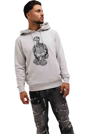 Iceberg Hoodies, male, , Size: M Garfield Hoodie Grey Men