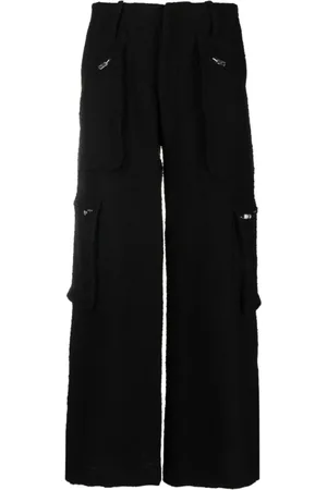 AMIRI Wide Trousers, female, , Size: 2XS Stylish Wide-Leg Cargo Trousers