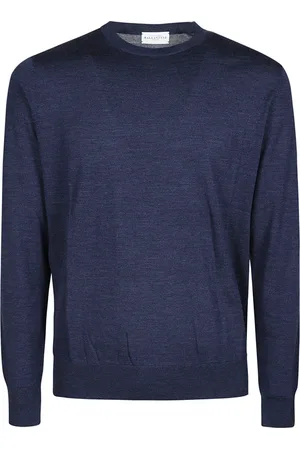 BALLANTYNE Round-neck Knitwear, male, , Size: M Classic Knit Sweater