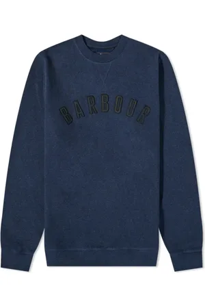 Barbour Sweatshirts, male, , Size: XL Navy Debson Sweatshirt