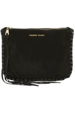 Fabienne Chapot Shoulder Bags, female, , Size: ONE SIZE Lucky Shoulder Bag with Fringe Details