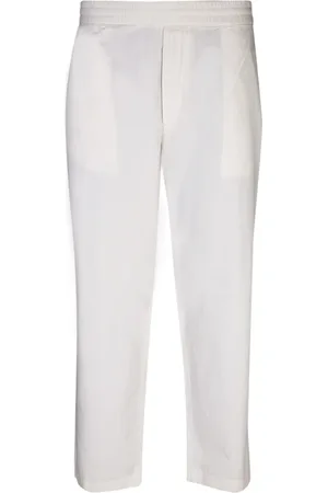 OFFICINE GENERALE Cropped Trousers, male, , Size: L cotton trousers by