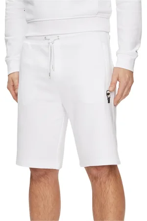 Karl Lagerfeld Casual Shorts, male, , Size: S Cotton Blend Regular Fit Shorts