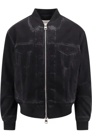 Alexander McQueen Bomber Jackets, male, , Size: M Jacket with Zip Closure
