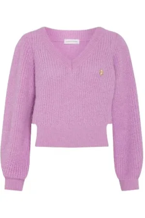 Fabienne Chapot V-neck Knitwear, female, , Size: L Starry V-neck Knitwear Sweater