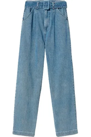 Twin-Set Straight Jeans, female, , Size: W29 Wide Leg Jeans with Belt