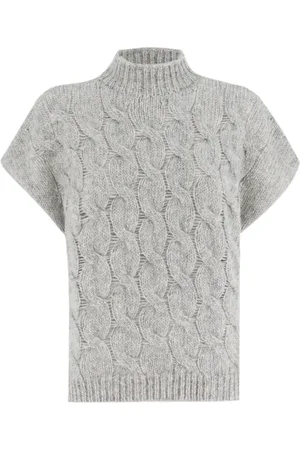 LE TRICOT PERUGIA Turtlenecks, female, , Size: L Elegant Knit Pullover with High Collar