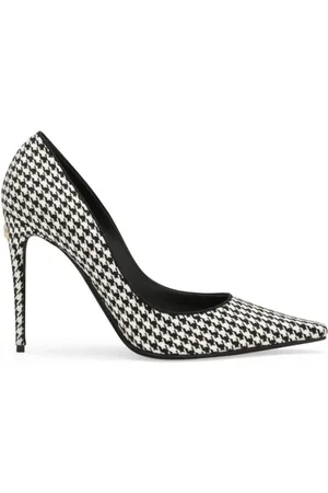 Dolce & Gabbana Pumps, female, , Size: 7 US Stiletto Pumps with Houndstooth Pattern
