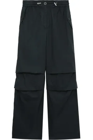 Halfboy Wide Trousers, female, , Size: M Navy Parachute Pants