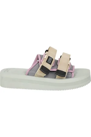 SUICOKE Sliders, female, , Size: 6 1/2 US Moto-Vpo Open Toe Sliders