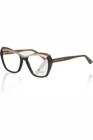 FRANKIE MORELLO Glasses, female, , Size: ONE SIZE Chic Cat Eye Eyeglasses Cream