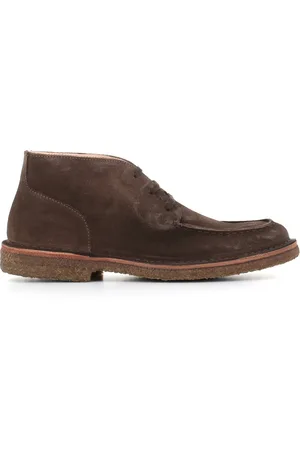 Astorflex Lace-up Boots, male, , Size: 9 US Dark Suede Boots