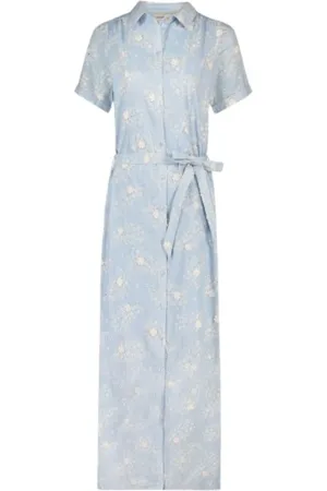 Fabienne Chapot Maxi Dresses, female, , Size: XS Floral Shirt Maxi Dress