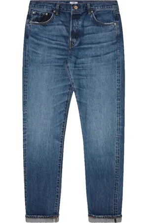 Edwin Slim-fit Jeans, male, , Size: W33 L32 Slim Tapered Jeans Dark Indigo Rainbow Selvage