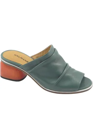 HALMANERA Heeled Mules, female, , Size: 9 US Azzurra Stylish Shoe