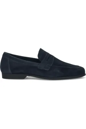 ANTICA CUOIERIA Loafers, male, , Size: 7 US Suede Men
