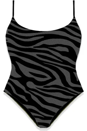 MC2 SAINT BARTH One-piece, female, , Size: L Stylish One-Piece Swimsuit with Thin Straps