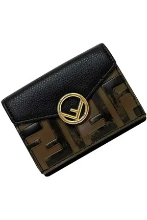 Fendi Pre-owned Wallets, unisex, , Size: ONE SIZE Pre-owned Leather wallets