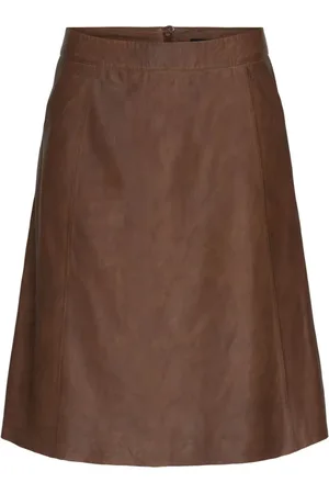 Btfcph Leather Skirts, female, , Size: M A-Shaped Skirt Skind 100069