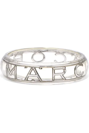 Marc Jacobs Bracelets, female, , Size: ONE SIZE Silver Monogram Logo Bracelet