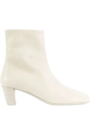 MARSÈLL Heeled Boots, female, , Size: 6 US leather Biscotto boots