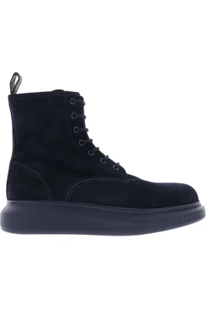 Alexander McQueen Lace-up Boots, male, , Size: 8 US Ankle Boots