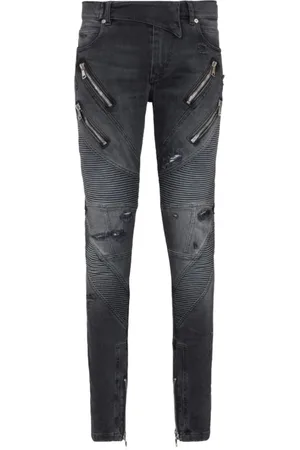 Balmain Slim-fit Jeans, male, , Size: W31 Stylish Denim Jeans