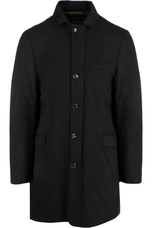MOORER Parkas, male, , Size: 2XL Zip Front Coat Pockets Split