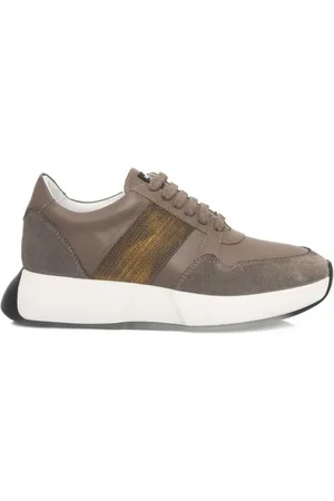Cerruti 1881 Sneakers, female, , Size: 7 US Leather Platform Sneakers with Logo