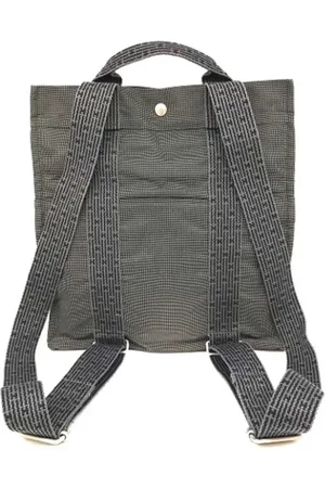 Hermès Pre-owned Backpacks, female, , Size: ONE SIZE Pre-owned Canvas backpacks