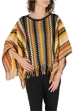Missoni Capes, female, , Size: ONE SIZE Woven Poncho