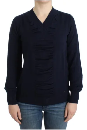 Costume National V-neck Knitwear, female, , Size: S Authentic Lightweight V-Neck Sweater