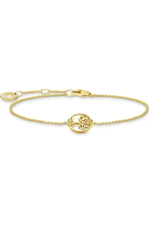 Thomas Sabo Bracelets, female, , Size: ONE SIZE Gold Tree of Love Bracelet