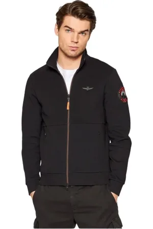 Aeronautica Militare Zip-throughs, male, , Size: M Zippered Sweatshirt