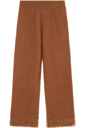 Alanui Wide Trousers, female, , Size: XS Trousers Camel