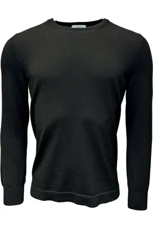 Gran Sasso Round-neck Knitwear, male, , Size: M Merino Athleisure Sweater
