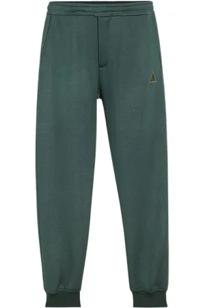 Lanvin Sweatpants, male, , Size: XS Dark Wool Jersey Jogging Pants