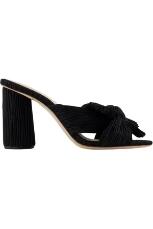 Loeffler Randall Heeled Mules, female, , Size: 7 US Leather Penny Pumps