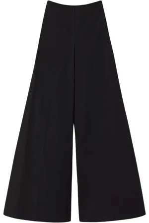 Twin-Set Wide Trousers, female, , Size: 2XS Wide Leg Poplin Stretch Pants