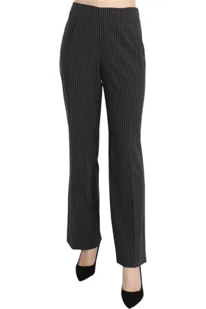 Bencivenga Wide Trousers, female, , Size: S Striped Cotton Pants