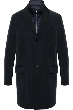 FAY Single-Breasted Coats, male, , Size: XL Stylish Winter Jacket