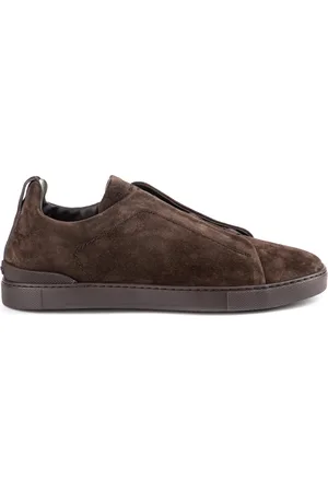 Ermenegildo Zegna Sneakers, male, , Size: 7 US Triple Stitch Low Top Sneakers