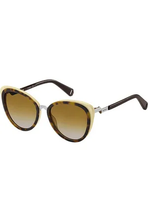 Max&Co. Sunglasses, female, , Size: ONE SIZE Havana Light Yellow Sunglasses