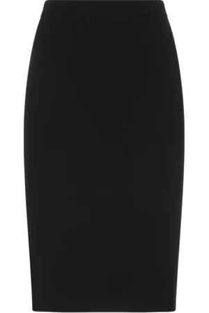 Saint Laurent Pencil Skirts, female, , Size: S Wool Pencil Skirt