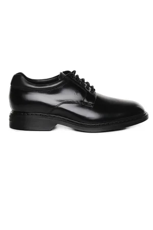 Hogan Business Shoes, male, , Size: 8 1/2 US Leather Business Flats