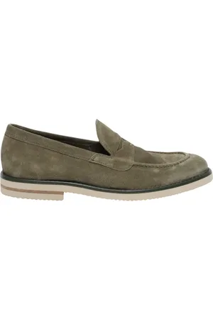 HUNDRED 100 Loafers, male, , Size: 9 US Suede Loafer Shoes