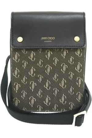 Jimmy Choo Pre-owned Cross Body Bags, female, , Size: ONE SIZE Pre-owned Canvas shoulder-bags