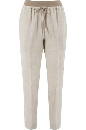 LE TRICOT PERUGIA Slim-fit Trousers, female, , Size: L Trousers